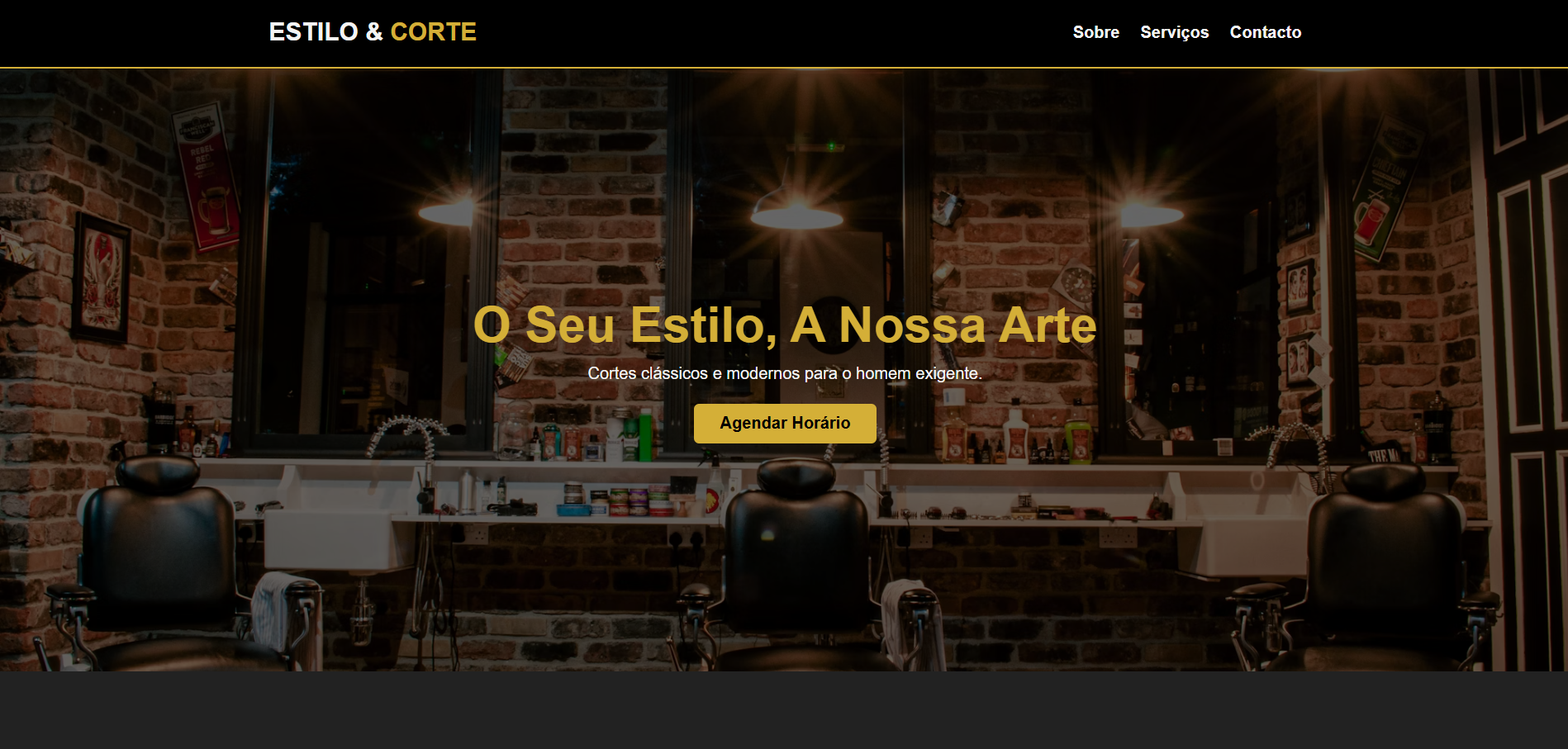 Projeto Site Institucional